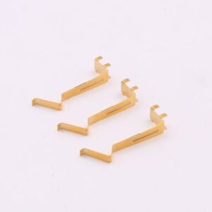 Copper Metal Stamping Parts Small Battery Spring Electrical Contacts