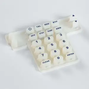 Custom Made Backlit Silicone Rubber Keyboard