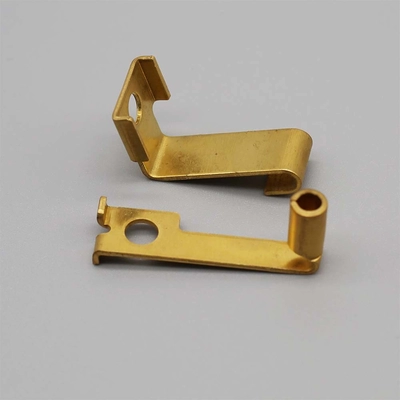 Metal Contact Connector Terminal Cold Rolled Steel Stampings