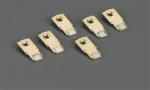 Precision Metal Stamping Electrical Components With Silver Contacts