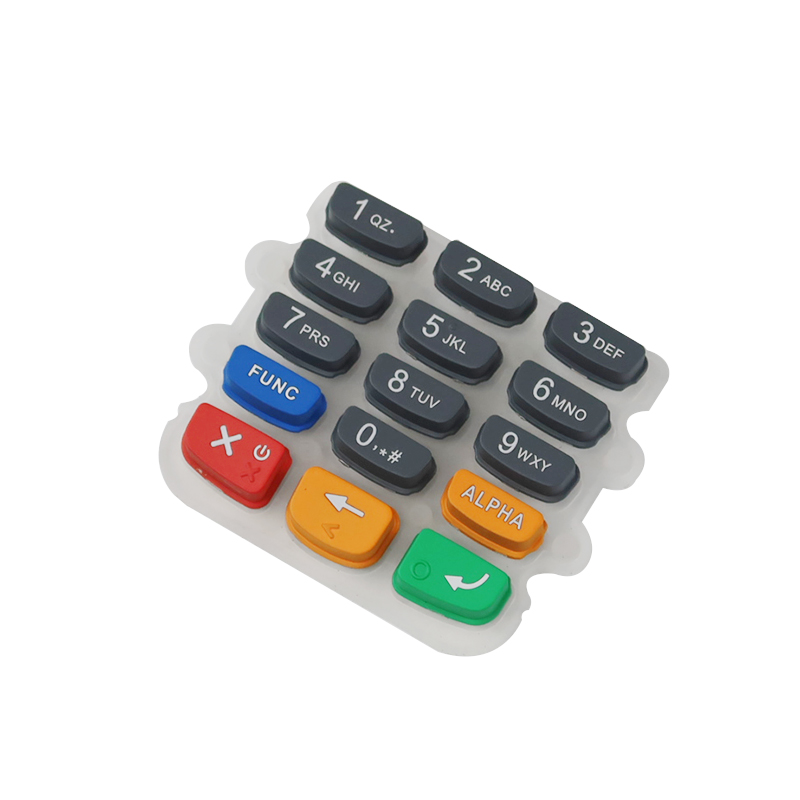 Source OEM Silicone Rubber POS Keypad