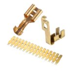 Precision Speed Stamping Sheet Brass Copper Nickel Spring Steel Terminal Bracketry Clamps