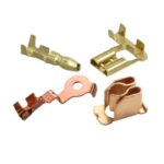 Precision Speed Stamping Sheet Brass Copper Nickel Spring Steel Terminal Bracketry Clamps