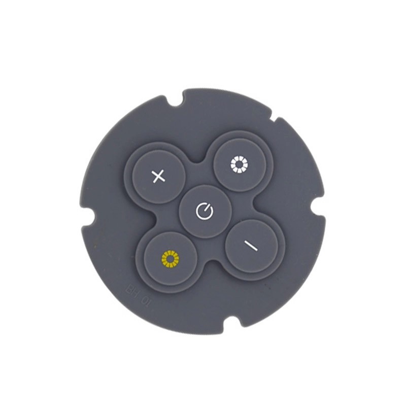 Custom Circular Waterproof Durable Silicone Rubber Controller Keypad