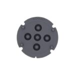 Custom Circular Waterproof Durable Silicone Rubber Controller Keypad