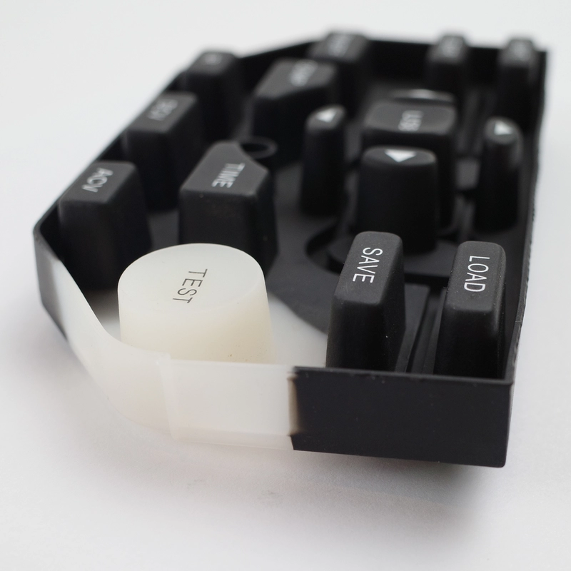 Precision Molded Silicone Keyboard with Conductive Rubber Buttons