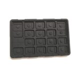 Custom Fully Sealed Silicone Rubber Keypad For Entrance Guard