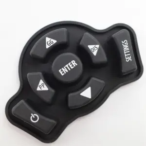 OEM ODM Customer Heat Resistant Conductive Rubber Keypad