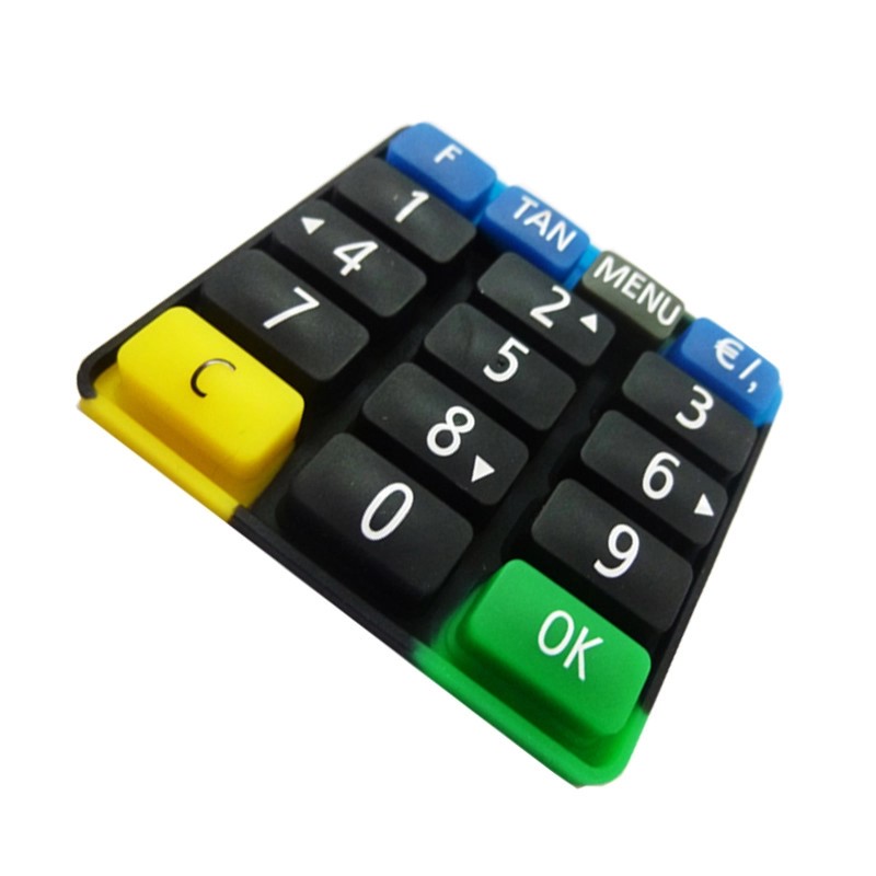 Customized High Quality Silicone Rubber Membrane Keypad Button Keycaps