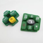 Custom Multi-Color Silicone Rubber Wear Resistant Keypad Buttons