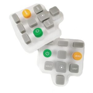 POS Machines Silicone Keypads Customized Rubber Buttons