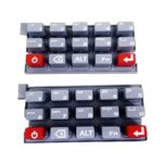 Wireless Numeric Keypad with Custom Silicone Desktop Keys