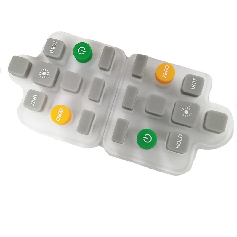 POS Machines Silicone Keypads Customized Rubber Buttons