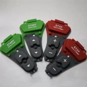 Non-Corrosive Shore A 20 Silicone Treadmill Pushbutton