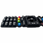 Nontoxic Multi-Color Silicone Remote Controller Keyboard