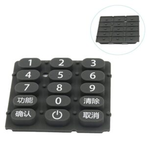 Silicone Control Pad for Remote Applications Precision-Crafted Keyboard