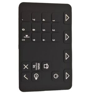 Rubber Silicone Panel Keypad Engine for Precision Lasering