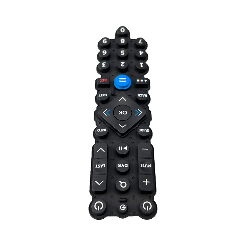 Seamless Silicone Experience Keypad Conductive Remote Buttons