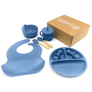 Silicone Baby Feeding Set1